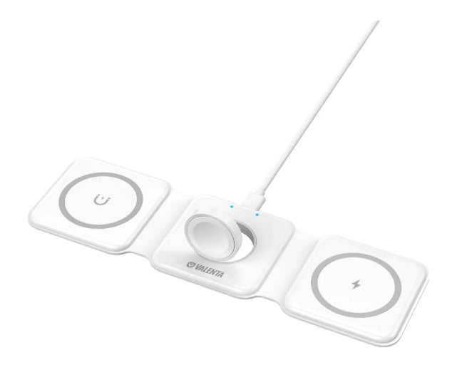 Cargador Inalambrico Para iPhone Apple Watch AirPods 3 En 1