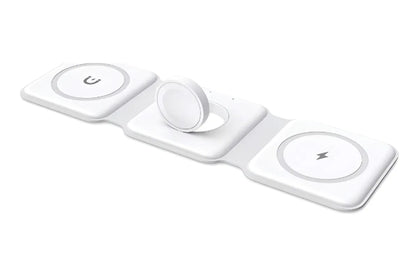 Cargador Inalambrico Para iPhone Apple Watch AirPods 3 En 1