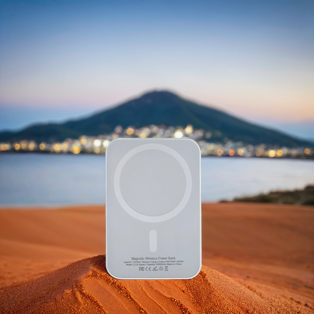 Cargador Inalámbrico Portátil Magnetic Lock