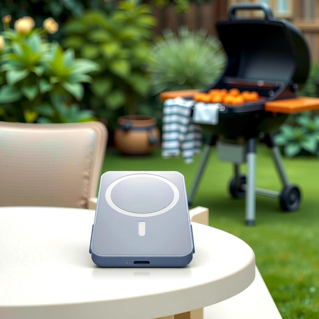 Cargador Inalámbrico Portátil Magnetic Lock